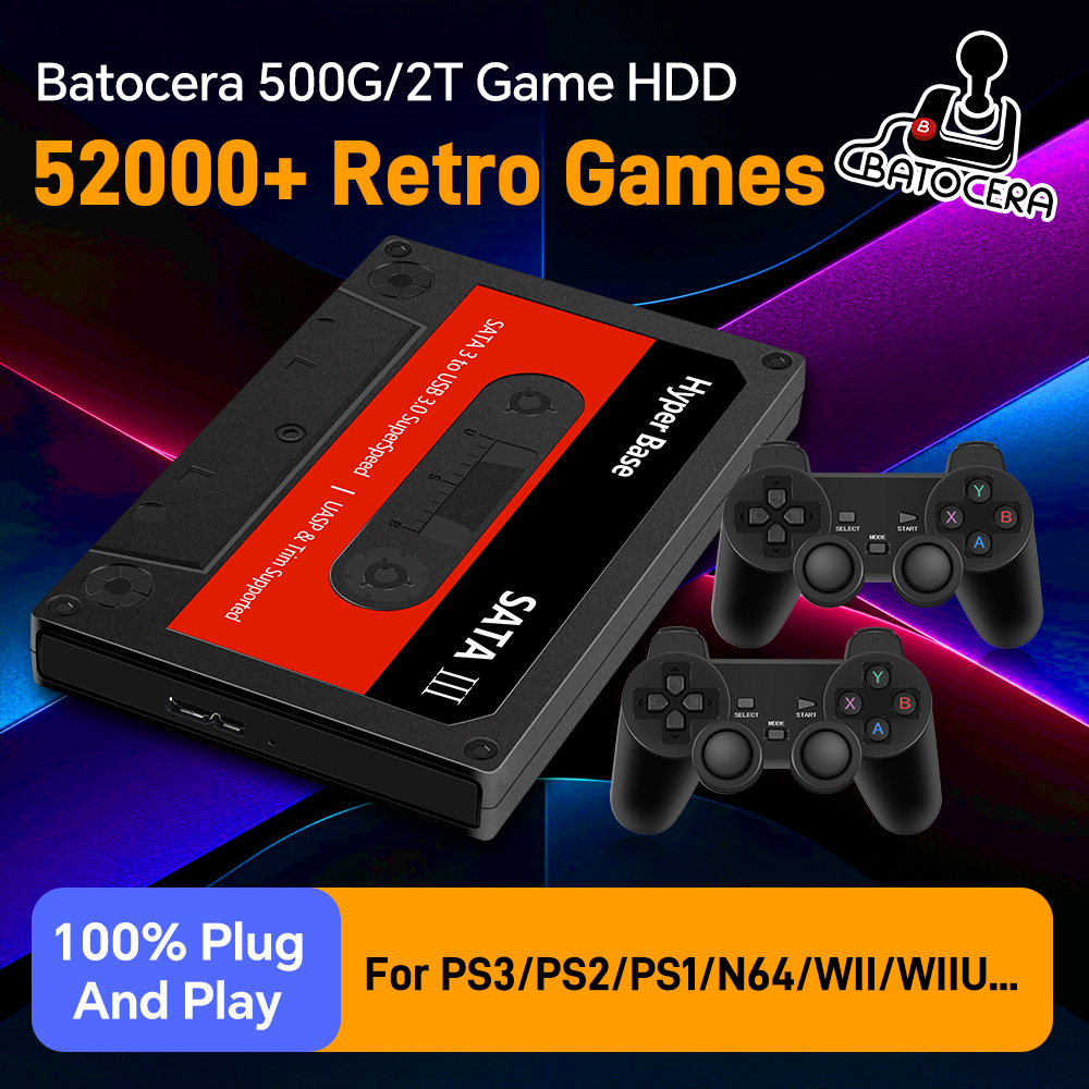 Retro Gaming Emulator Pc - Disque dur de jeu rétro Batocera