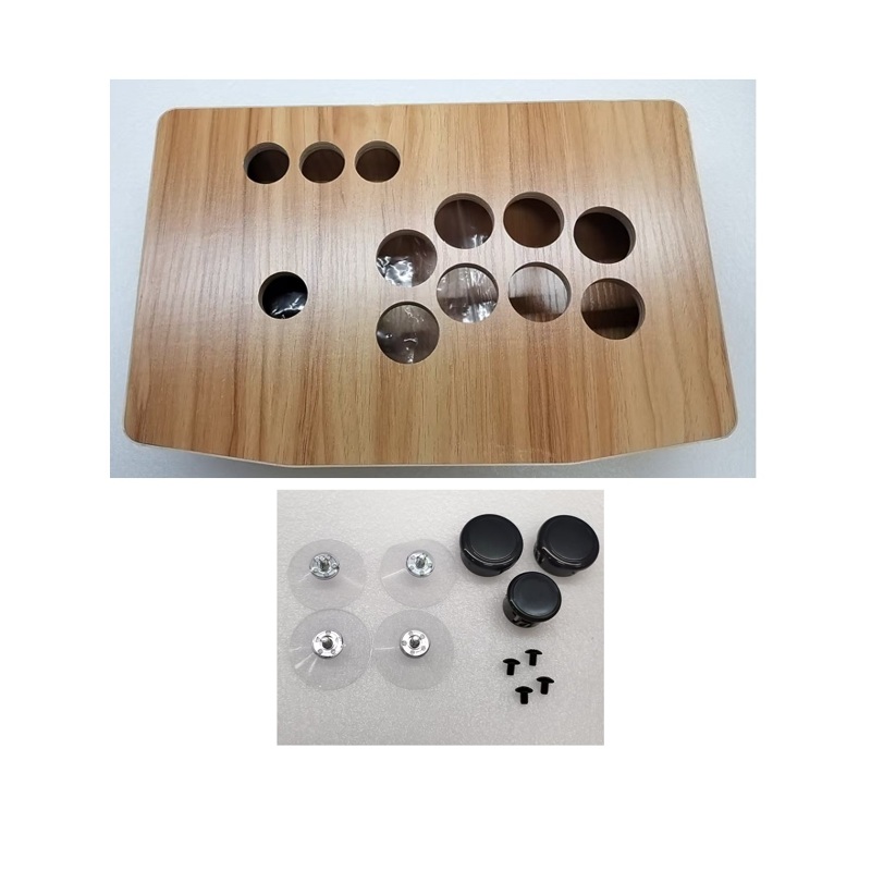 Retro Gaming Cabinet - Boîte en bois vide pour Machine