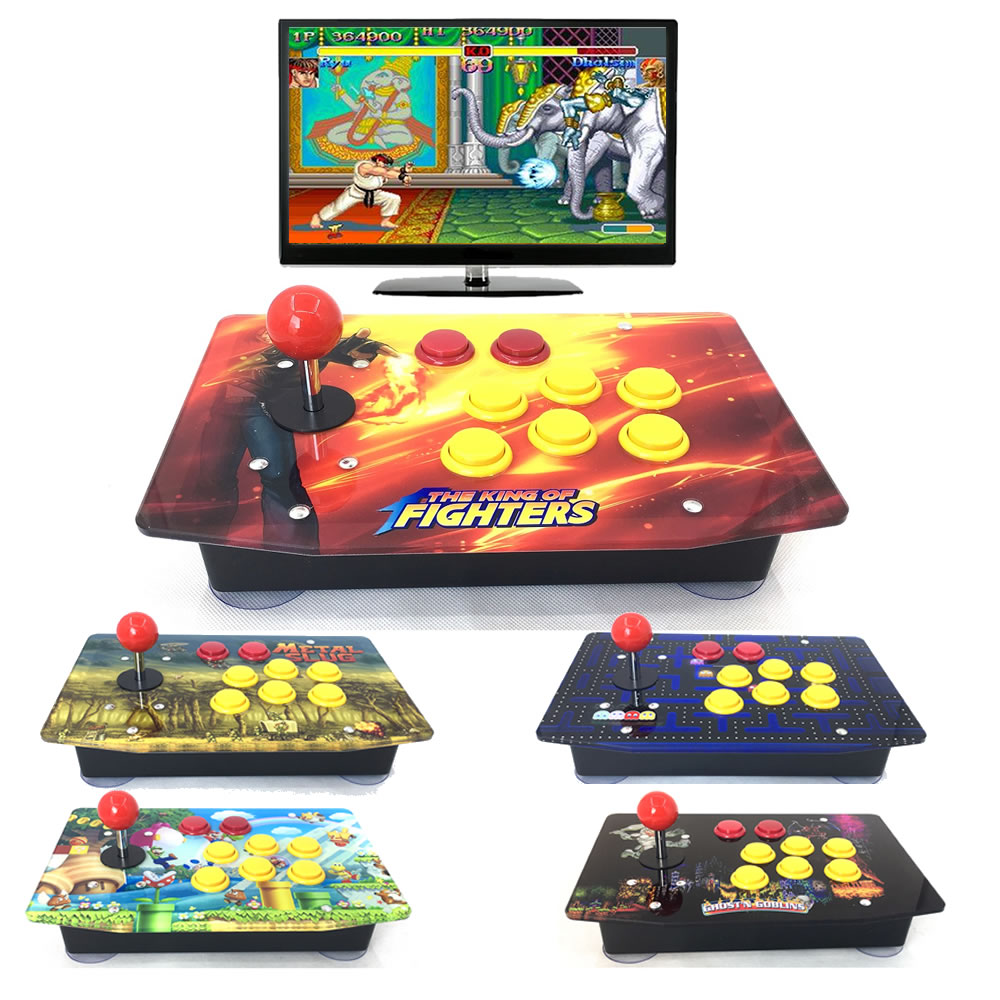 Arcade Stick Joystick - RAC-J500S le panneau acrylique d'illustration câblé