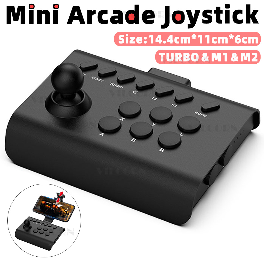 Arcade Stick Joystick - Manette d'arcade sans fil, contrôleur de