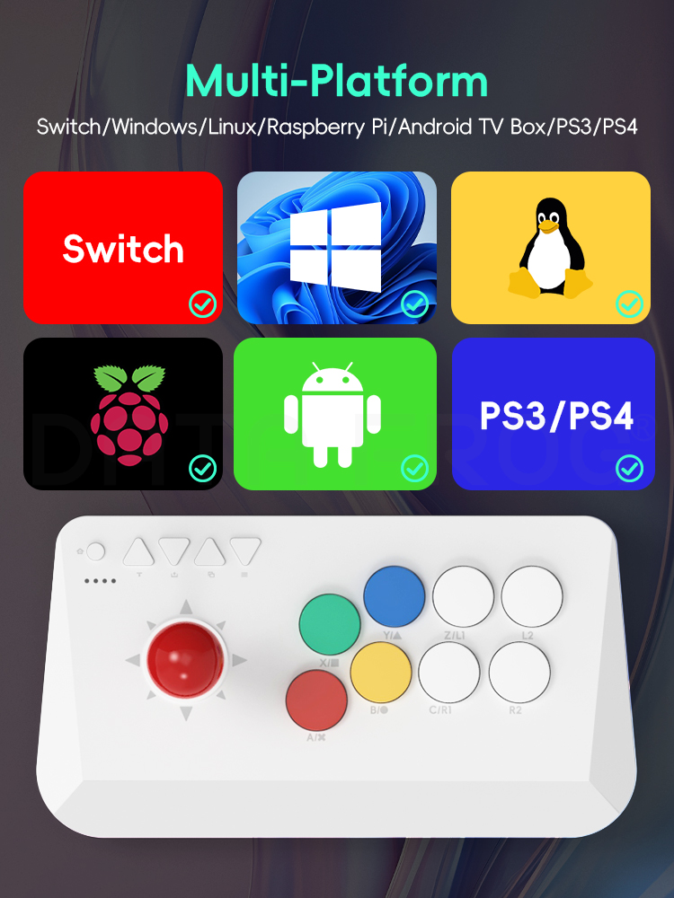 DATA FROG Manette de combat er - Arcade Stick Joystick avis et prix