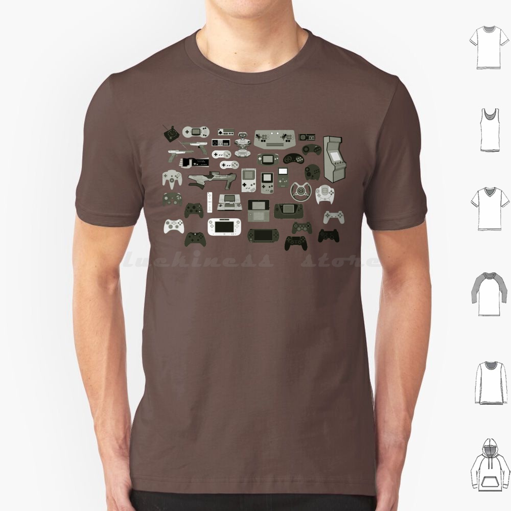Auto-contrôle t-shirt grande t - Retro Gaming Guy avis et prix