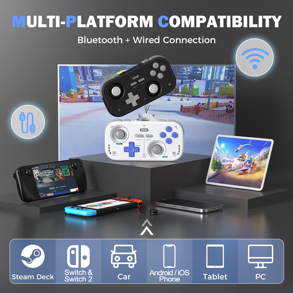 Mini manette IINE rétro de poc - Retro Gaming Corps avis et prix