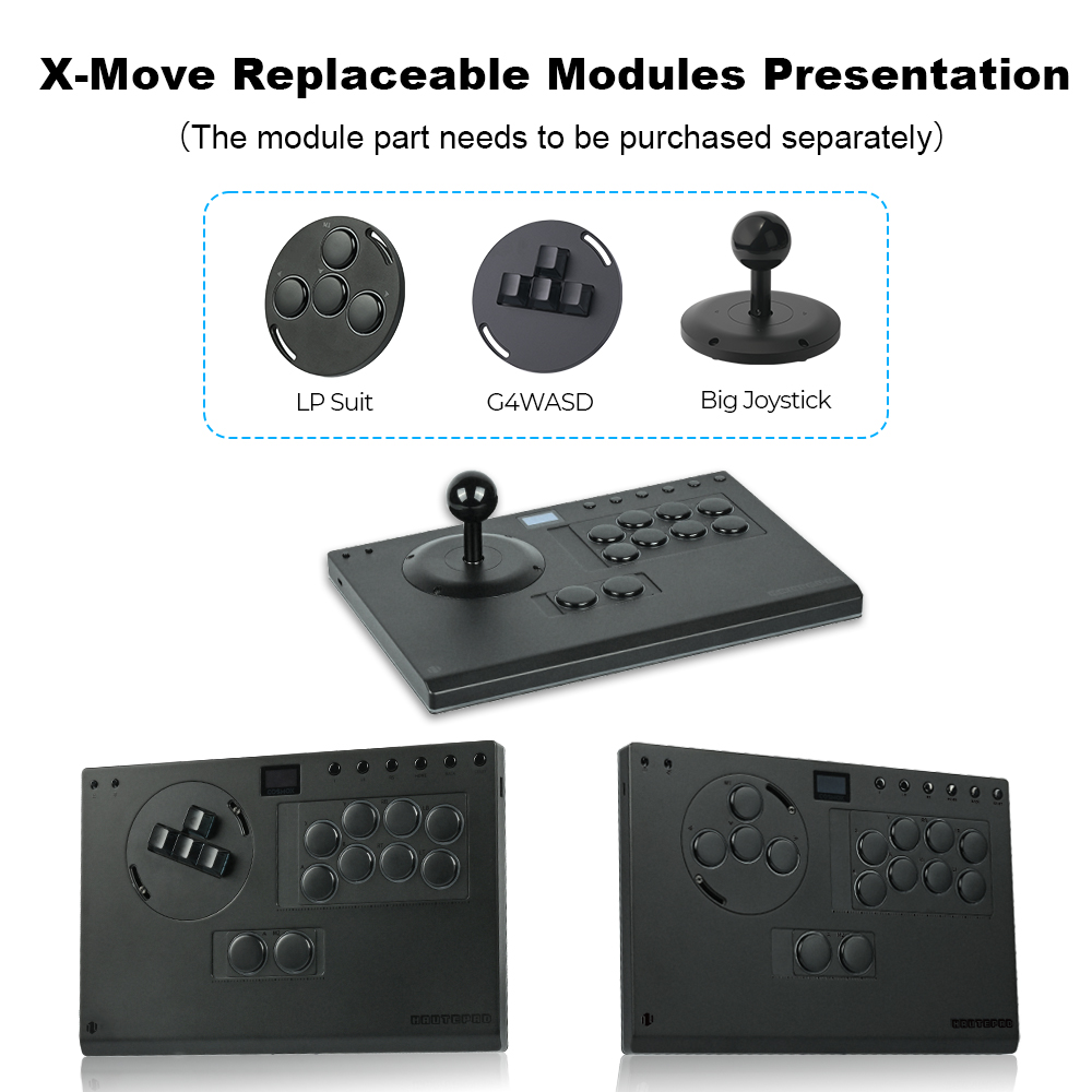 Manette de jeu sans levier Hau - Arcade Stick Joystick avis et prix