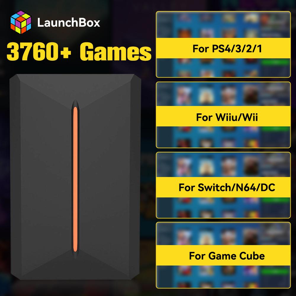 Launchbox OS rétro jeu HDD 376 - Retro Gaming Emulator Pc avis et prix