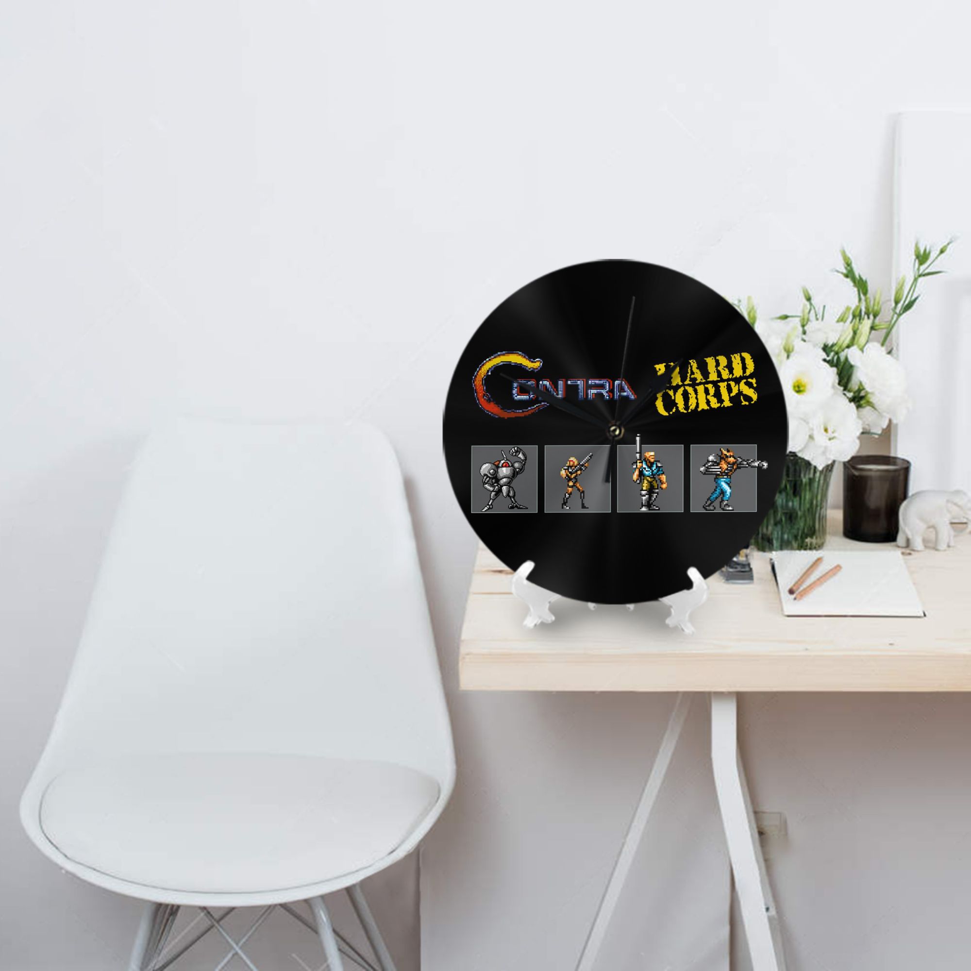 Contra Hard Corps – horloge mu - Retro Gaming Corps avis et prix