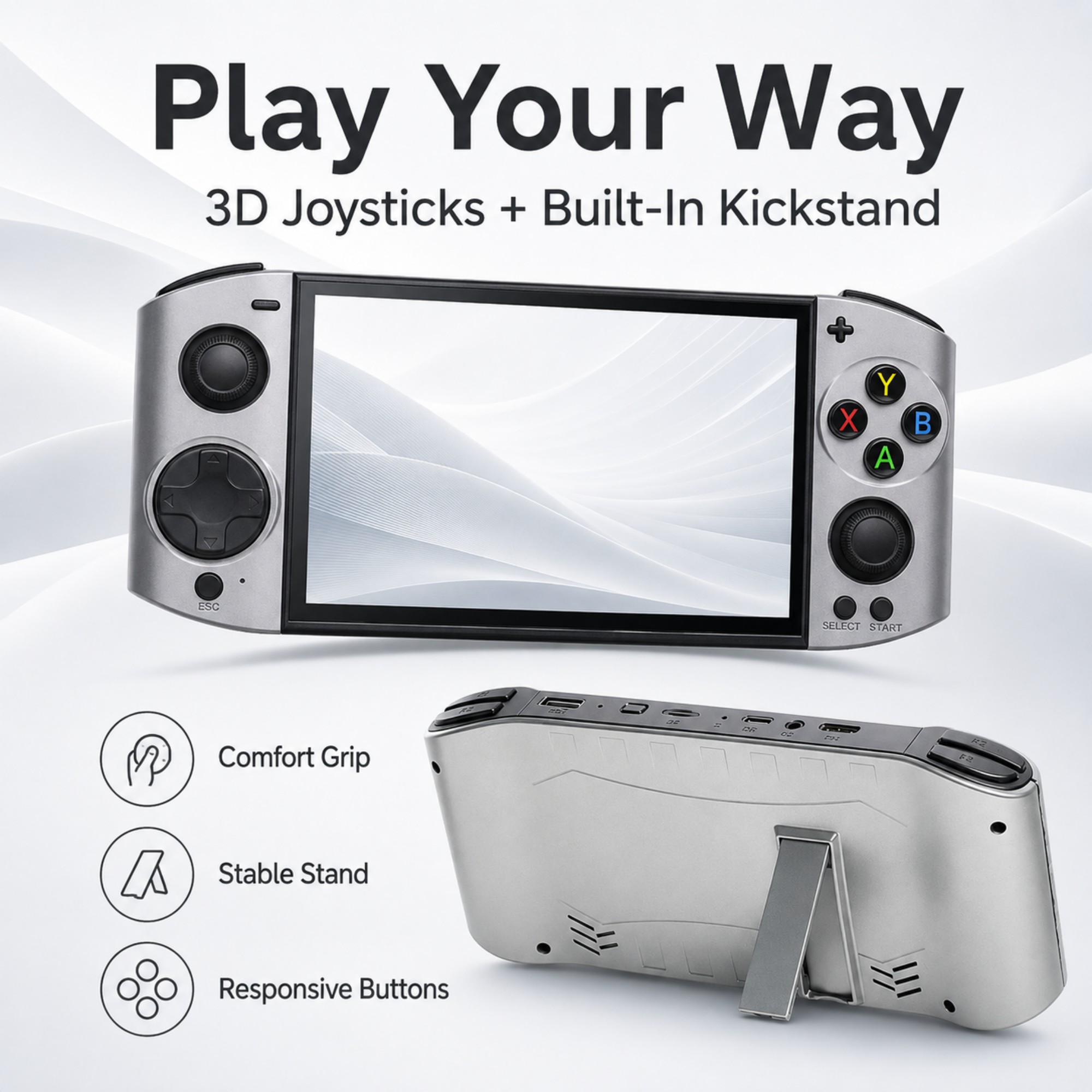 Console de jeu portable OLED 0 - Retro Gaming Os avis et prix