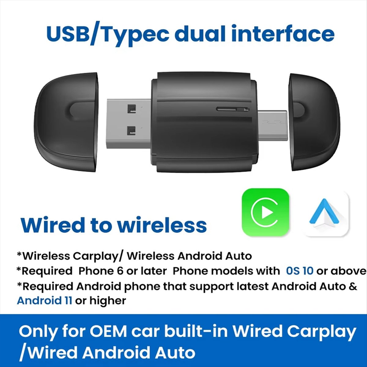 Adaptateur CarPlay sans fil AU - Controller Adapter Usb avis et prix