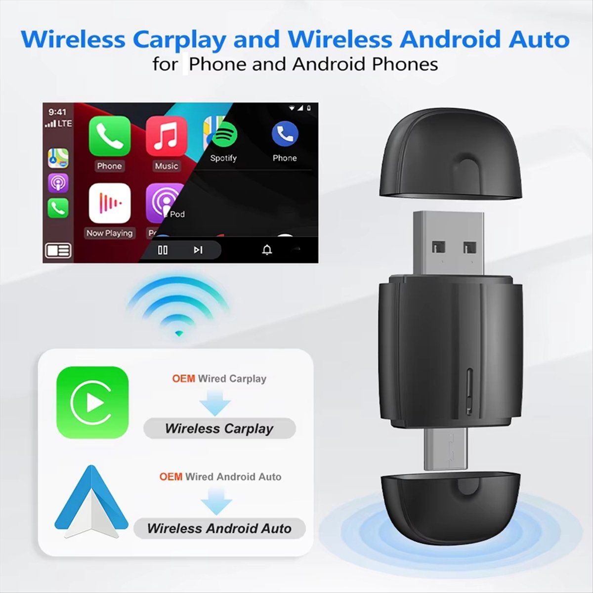 Adaptateur CarPlay sans fil AU - Controller Adapter Usb avis et prix