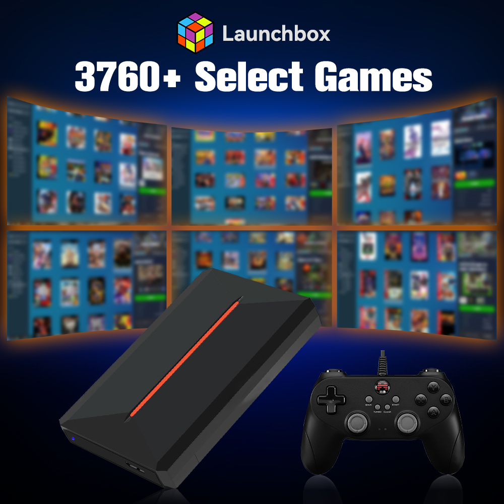 Launchbox OS Retro Gaming HDD  - Retro Gaming Emulator Pc avis et prix