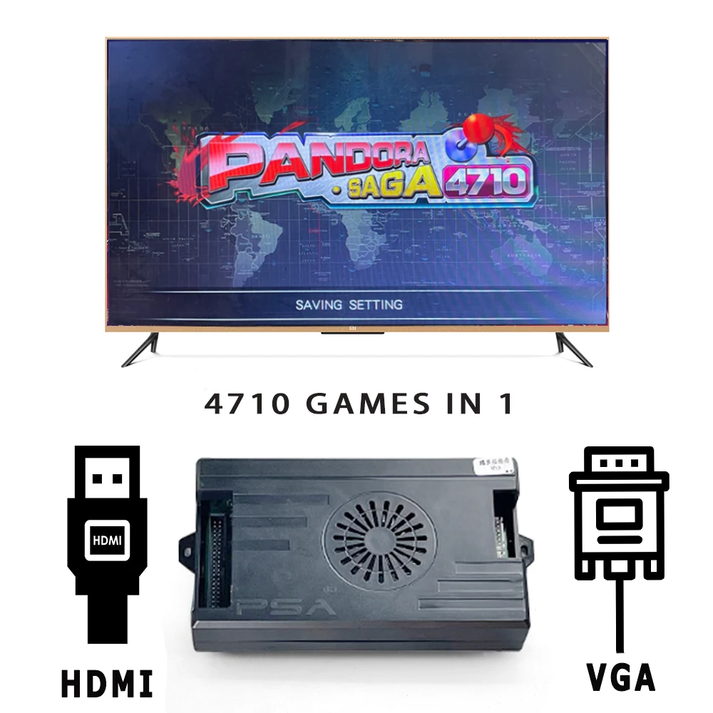 Kit de boîte de Saga Pandora p - Retro Gaming Cabinet avis et prix