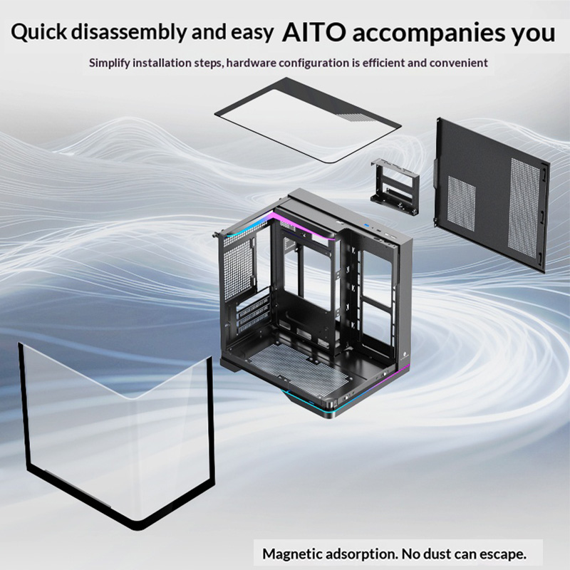 Boîtier PC WJCOOLMAN AITO Mini - Retro Gaming Pc Case avis et prix
