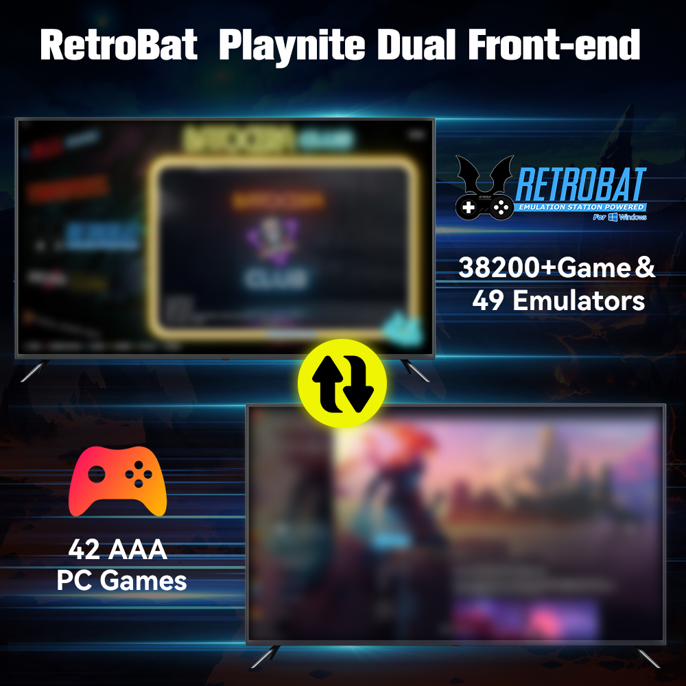 Retrobat & Playnite System HDD - Retro Gaming Best Console avis et prix