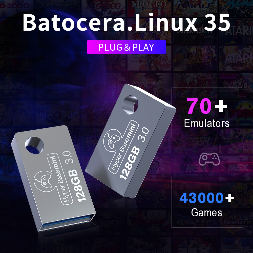 Mini clé USB de jeu Portable 1 - Retro Gaming Emulator Pc avis et prix