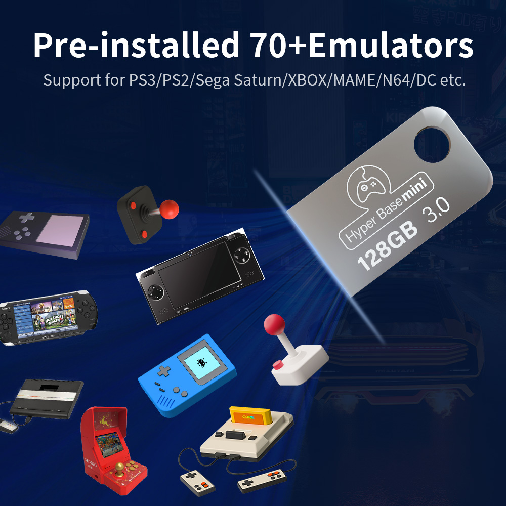Mini clé USB de jeu Portable 1 - Retro Gaming Emulator Pc avis et prix