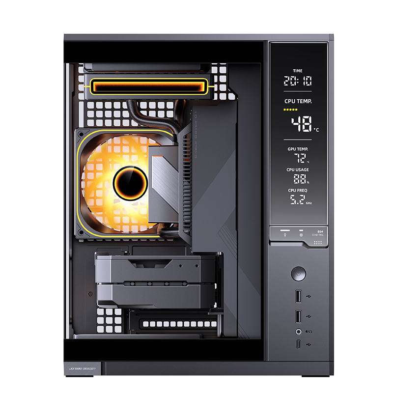Boîtier PC JONSBO D34 M-ATX en - Retro Gaming Pc Case avis et prix