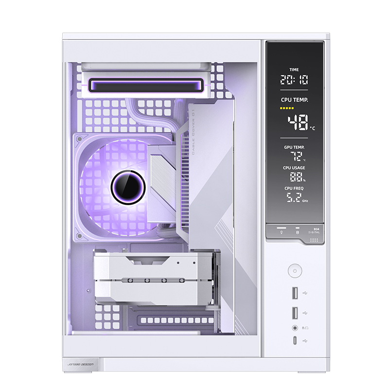 Boîtier PC JONSBO D34 M-ATX en - Retro Gaming Pc Case avis et prix