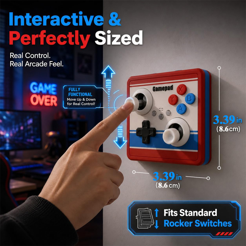 Plaque de commutateur murale s - Arcade Stick Joystick avis et prix