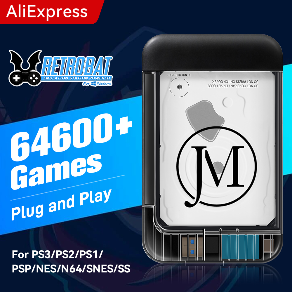Retrobat 500GB disque dur de j - Retro Gaming Emulator Pc avis et prix