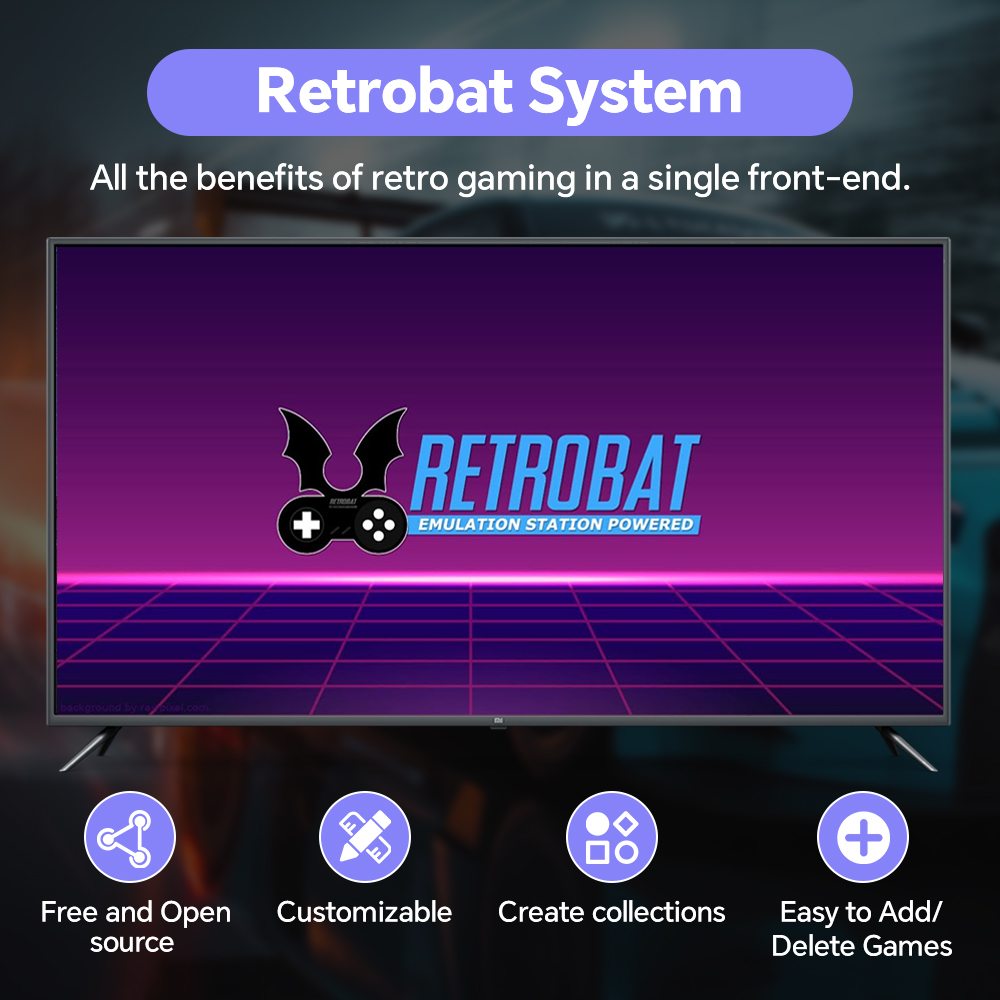 Retrobat 500GB disque dur de j - Retro Gaming Emulator Pc avis et prix