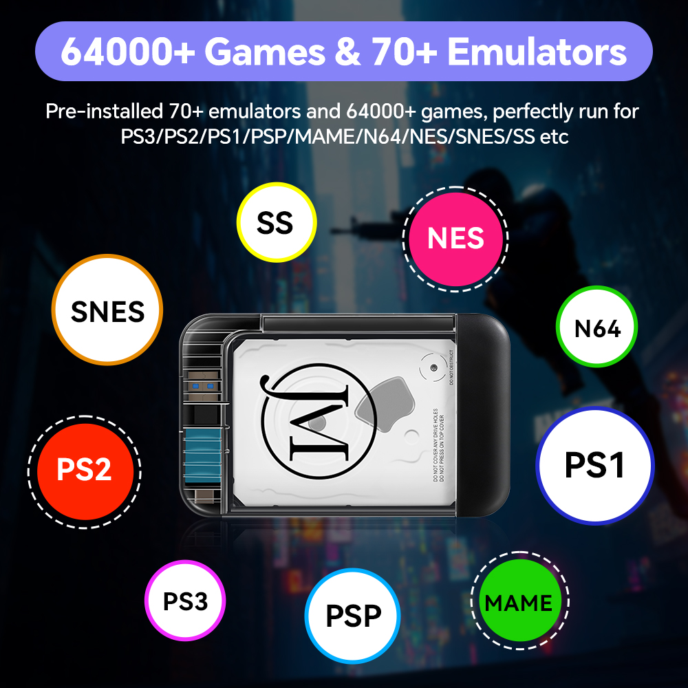 Retrobat 500GB disque dur de j - Retro Gaming Emulator Pc avis et prix
